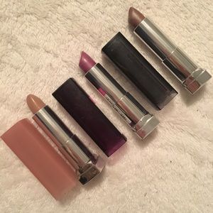 3 Maybelline Lipsticks